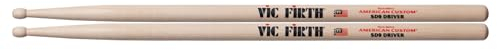 Vic Firth Custom SD9 Driver American Hickory Wood Tip Drumsticks