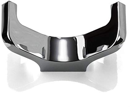 SO-TECH® Garderobenhaken Bill Wandgeraderobe Mantelhaken Wandhaken Designhaken Chrom (klein)
