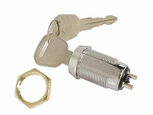 VELLEMAN - KS1 Schlüsselschalter 1 polig Ein/Aus 250VAC/2A Schalter 615011
