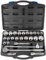Draper 48329 3/4 Inches Square Drive Combined mm/AF Socket 26 Pieces Set , Blue