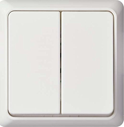 Elso 506190 Doppeltaster 42V/1A UP RENOVIERUNG perlweiss DOP.tast.Einbau.1A.42V. Ren pw