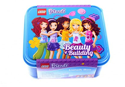 Lego 40501717 - Lizenzkollektion Friends Brotdose, blau