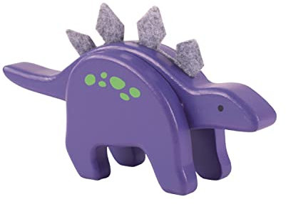 EverEarth Bambus-Dinosaurier Stegosaurus aus nachhaltigem Holz – Umweltfreundliches und Robustes Spielzeug zur Förderung von Kreativität – Sicher für Kinder – EE33571