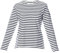 Armor Lux Damen T-Shirt Gestreift, Mehrfarbig (Bi9 Mehrfarbig/Rich Navy), 48 (Herstellergröße: 6)