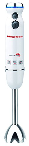 Magefesa Mescolare - Batidora de Mano 750W, Cuchillas Acero Inoxidable, Desmontable, Mango Ergonómico, Velocidad Regulable, Función Turbo