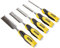 Stanley 216885 Dynagrip Chisel with Strike Cap Set (5 Pieces)