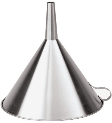 Paderno Imbuto, Acciaio Inossidabile, Argento, 20 cm