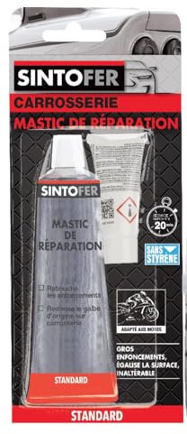 Mastic de réparation standard 115g : Sintofer