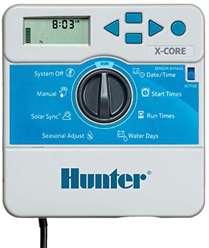 Hunter Sprinkler XC800i X-Core 8-Station Indoor Irrigation Timer XC-800i 8 Zone