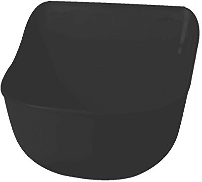 Futtertrog schwarz, 12Ltr