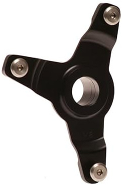 RFX Pro Disc Guard Mount (Black) Kawasaki KX125/250 06-08 KXF250/450 06-22