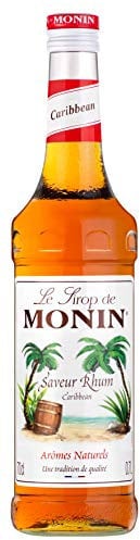 Monin Sirup Caribbean (1 x 0,7l) - für Cocktails und Kaffeespezialitäten - vielseitiger Aromasirup - für Limonaden - hochwertige Zutat für Desserts