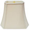 Royal Designs Eck-Lampenschirm, rechteckig, Beige, 17,8 x 22,9 x 25,6 x 26,6 x 32,2 cm