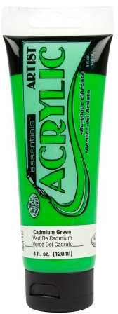 Royal & Langnickel Essentials 120ml Acrylic Paint - CADMIUM GREEN