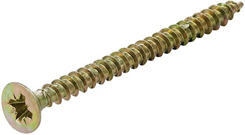 BGS Diy 80967 - Vis multifonctions - cruciforme PZ2-4,0 x 50 mm - 125 pièces