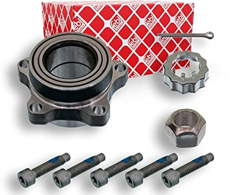 febi bilstein 22805 Radlagersatz mit Anbaumaterial, 1 Stück | Kompatibel mit: FORD TRANSIT Bus, TRANSIT Kasten, TRANSIT Pritsche/Fahrgestell