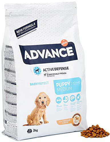 ADVANCE Medium Puppy Trockenfutter Hund, 1-er Pack (1 x 3 kg)