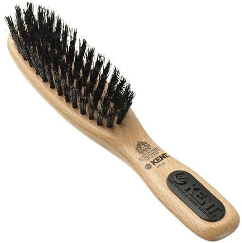 Kent Natural Shine Haarbürste im Handtaschenformat, S