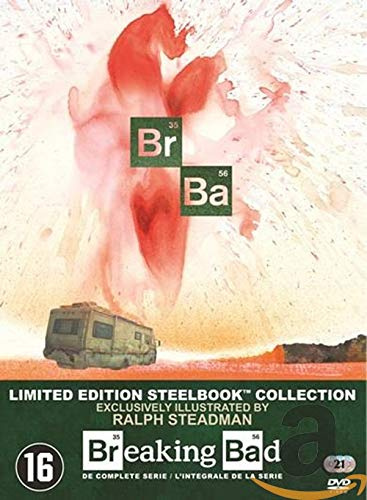 Breaking Bad - The Complete Series (Limited Steelbook Edition) Audio English-Francais 21 discs!! Region 2 DVD Dolby Digital 5.1