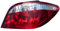 AUTO-STYLE Satz Heckleuchten kompatibel mit Peugeot 307 2001-2005 exkl. CC/SW/Break - Rot/Klar