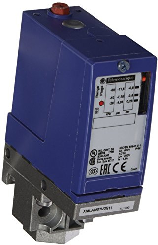 Schneider XMLAM01V2S11 XMLA-Vacuumschalter - 1 Bar, feste Hyst., 1 Schaltp., 1Ö/1S, Pg13