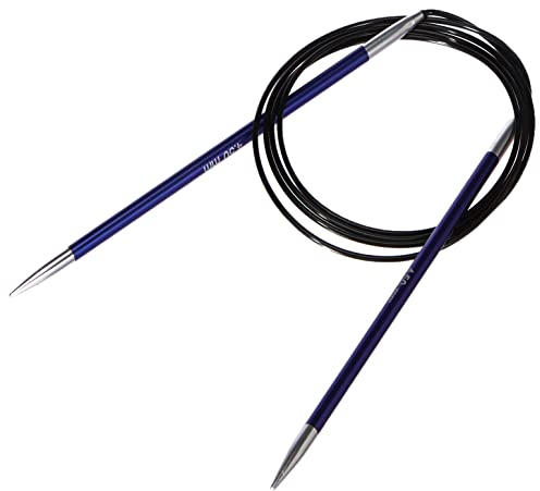 KnitPro Zing Fixed Circular Needles 47 (120cm) | Size 4.50mm