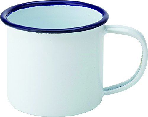Utopia Eagle Enamel F50002-000000-B01012 Eagle Enamel Mug 5.5oz (15.5cl) 2.25 (6cm) (Box of 12)