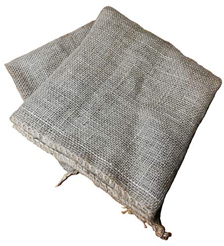 Samenshop24® 1 Stück, Premium Jutesäcke aus 100% Naturfaser, 110cm x 60cm, strapazierfähig, ökologisch, Kartoffelsack, Aufbewahrung Lagerung für Obst/Gemüse, Winterschutz, Deko uvm.