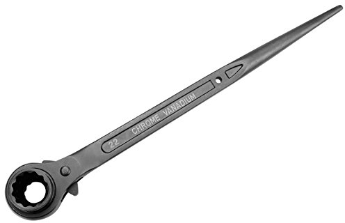 HASKYY Llave de carraca profesional para andamios, 5 unidades, 19/22