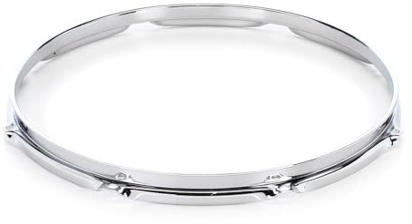 Gibraltar Hoops Snare Batter Side, chrome-plated steel hoops for hitting side SC-1308BS 13/8 holes