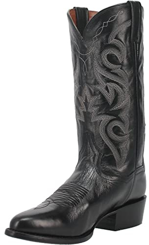 Dan Post Mens Milwaukee Round Toe Casual Boots Mid Calf - Black - Size 14 3E