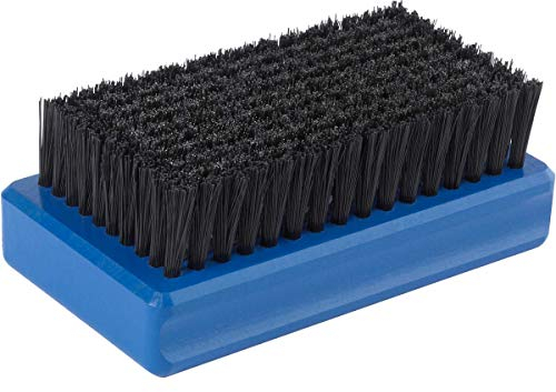 Holmenkol Unisex – Erwachsene BaseBrush Stahlbürste, Steel, 125x70mm