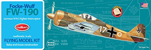 Flat River Group Guillow's G502 Fw190 (Balsa Kit)
