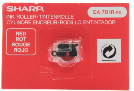 Sharp EA781R-RD Farbrolle für druckende Rechner, rot