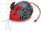 Prym 611324 for Kids'' Maus-Nadelkissen, Baumwolle, Red, 1 Stück (1er Pack)