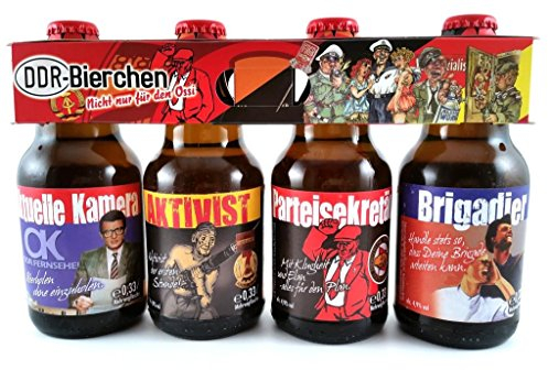 DDR Bier im witzigen Ostalgie 4er Träger Teil 1