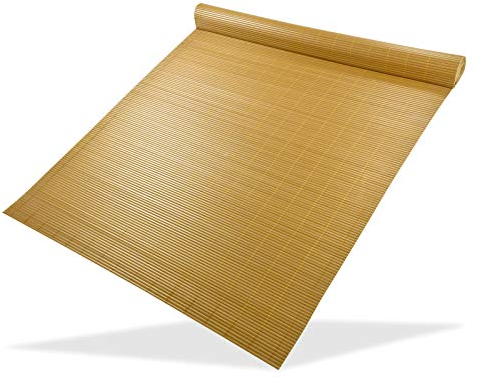 Sichtschutzmatte Sichtschutz Balkonsichtschutz Garten Matte 140x500cm PVC bambus