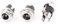 sourcing map 3 Stück 5,5 mm x 2,1 mm DC Steckdose Buchse Buchse Adapter