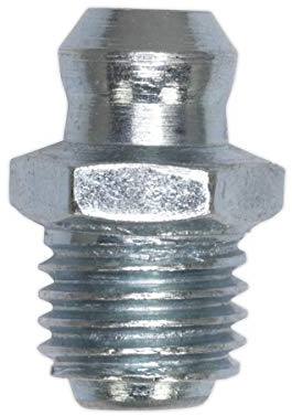 Sealey GNM21 Grease Nipple Straight 8 x 1.25mm Pack of 25