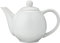 Claro de Luna cerámica tetera blanco 13oz/370 ml – pequeña tetera de porcelana
