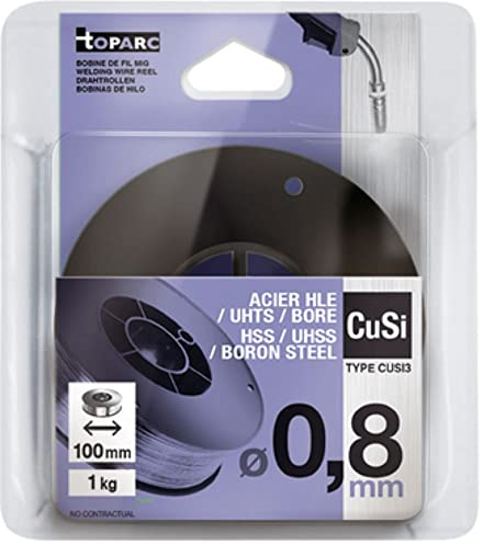 GYS Massivdrahtspule, Durchmesser 100 mm für Thle Bleche CUSI3, 0,8 - 1 Kg, 086692