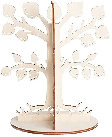 Soporte para Joyas en Forma de Árbol. Moderno Organizador de Pendientes, Anillos y otros Accesorios.