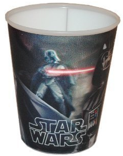 Star Wars 3 in 1 - Trinkbecher / Zahnputzbecher / Malbecher - Becher mit Wackelbild Trinkglas Glas