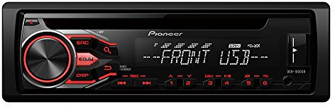 Pioneer DEH-1800UB Rot