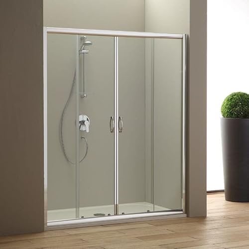 Grande porte coulissante pour niche de douche 180cm | Giada