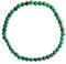 Armband, 4 mm, alttürkis, elastisch, Etsy Energy, 17,8 cm, Blau