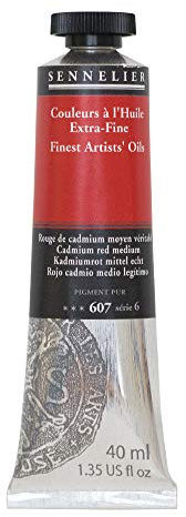 SENNELIER Artists Color Oil Paint, 40ml, Alizarin Blue Lake S6 (10-130411-347)