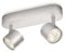 Philips myLiving LED Spot, 2x4W, alu