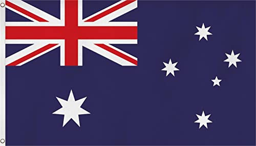 Fahne mit Messingösen XXL Länder Flagge 90 x 150, 150 x 250 oder 300 x 500 cm wählbar Australien 90 x 150