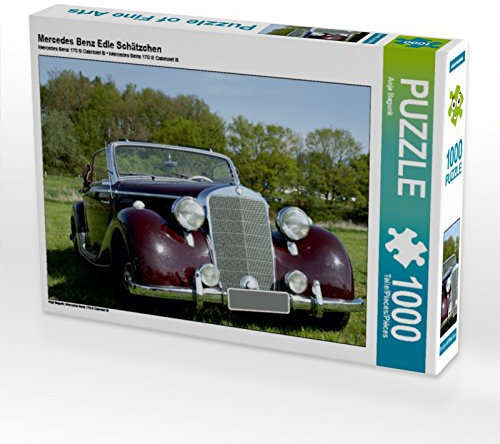 CALVENDO Puzzle Mercedes Benz Edle Schätzchen 1000 Teile Lege-Größe 64 x 48 cm Foto-Puzzle Bild von Anja Bagunk